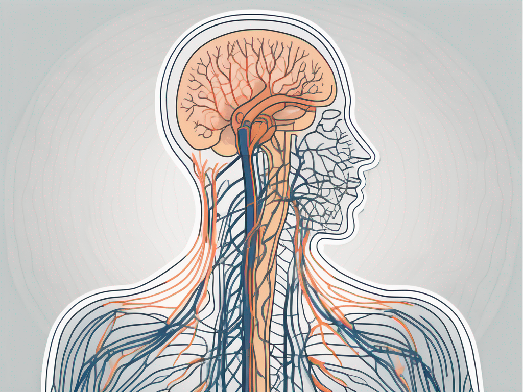 The human nervous system focusing on the vasovagal and perineal nerves